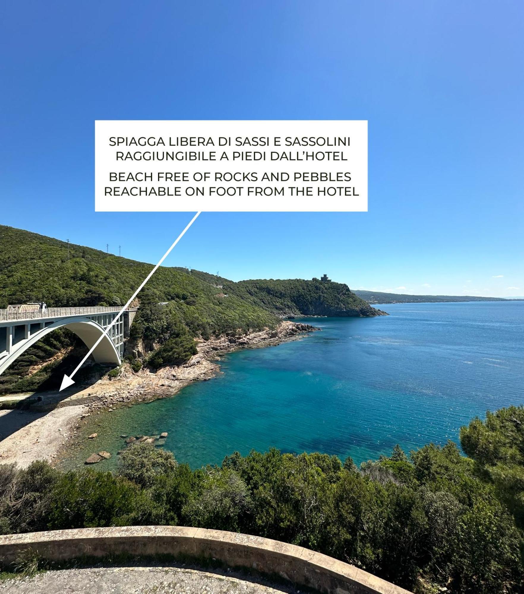Il Romito Hotel Quercianella Exterior foto